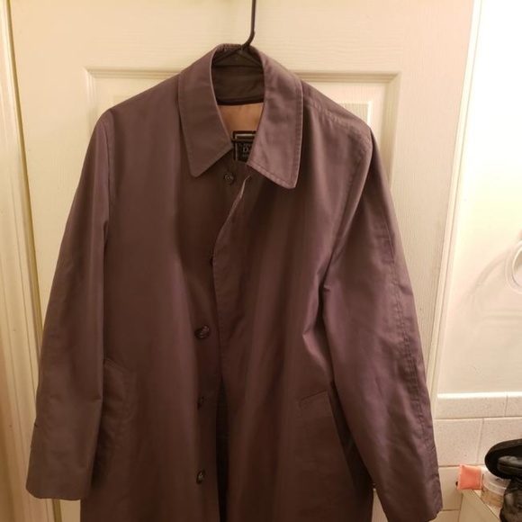 Christian Dior Gray Men's Overcoat Coat 38R - Picture 1 of 6
